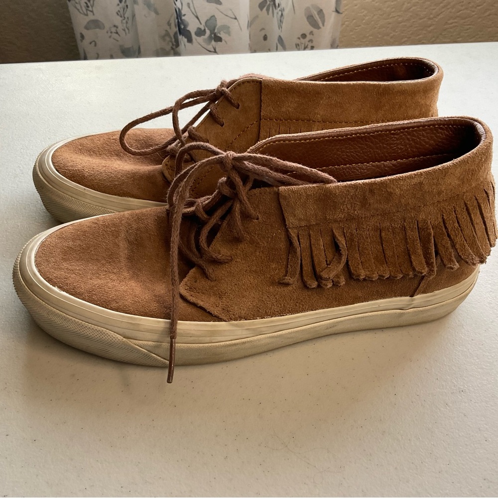 Vans Vault OG Mid Skool Moc Fringe Suede Shoes Men’s 6 / Women’s 7.5